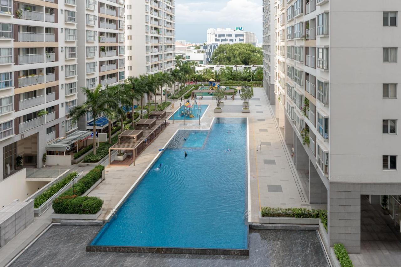 Scenic Valley Serviced Apartment Ho-Chi-Minh-Stadt Exterior foto