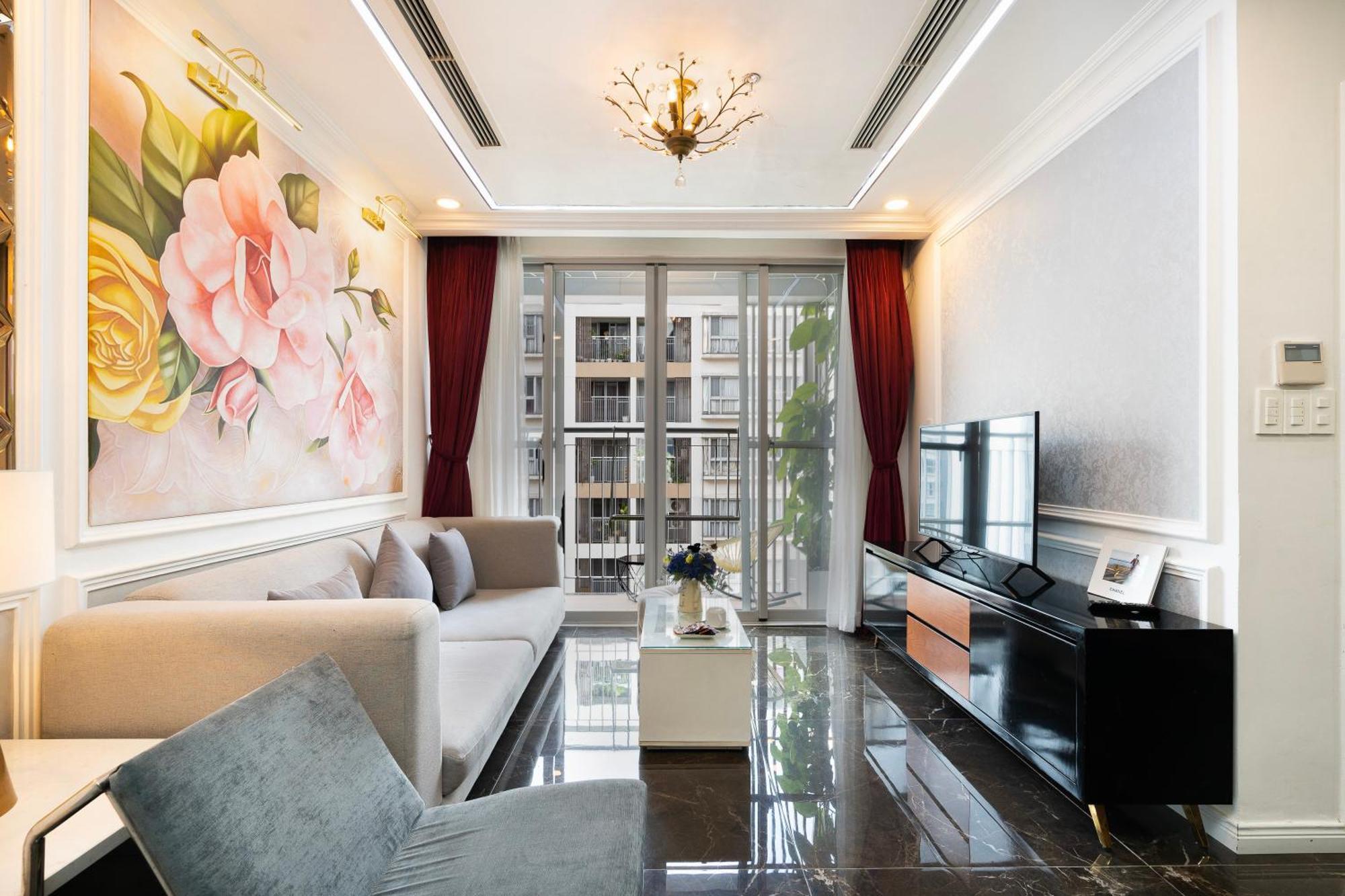 Scenic Valley Serviced Apartment Ho-Chi-Minh-Stadt Exterior foto
