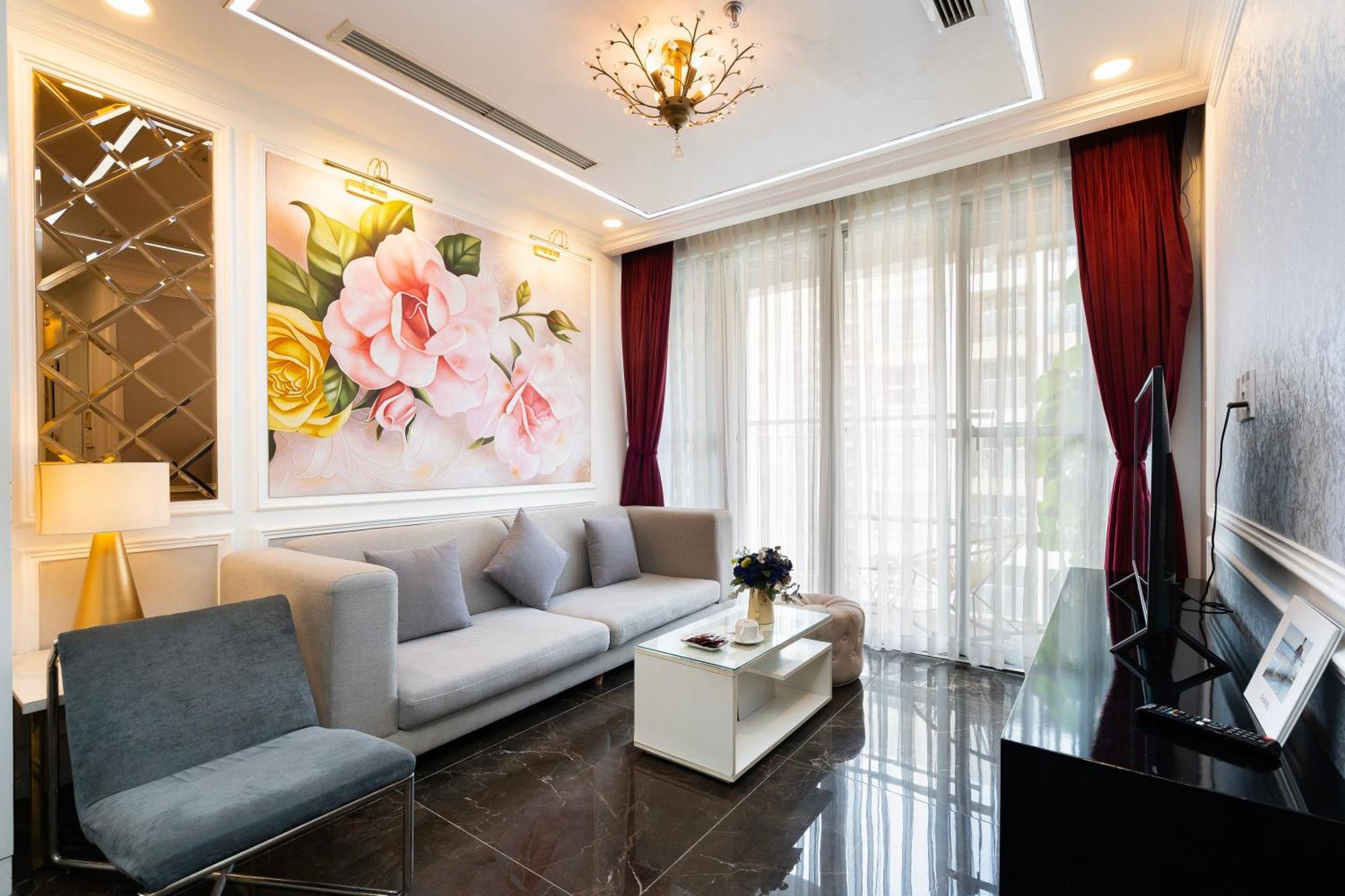 Scenic Valley Serviced Apartment Ho-Chi-Minh-Stadt Exterior foto