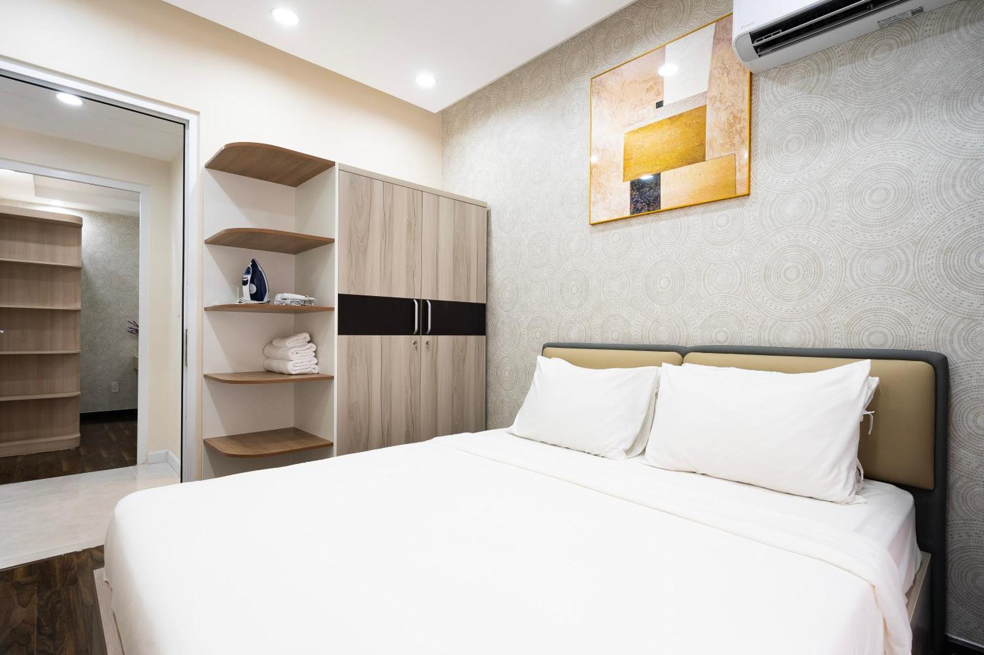 Scenic Valley Serviced Apartment Ho-Chi-Minh-Stadt Exterior foto